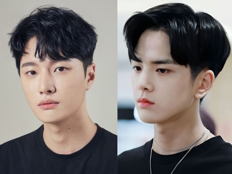 Two block haircut Korean style for men