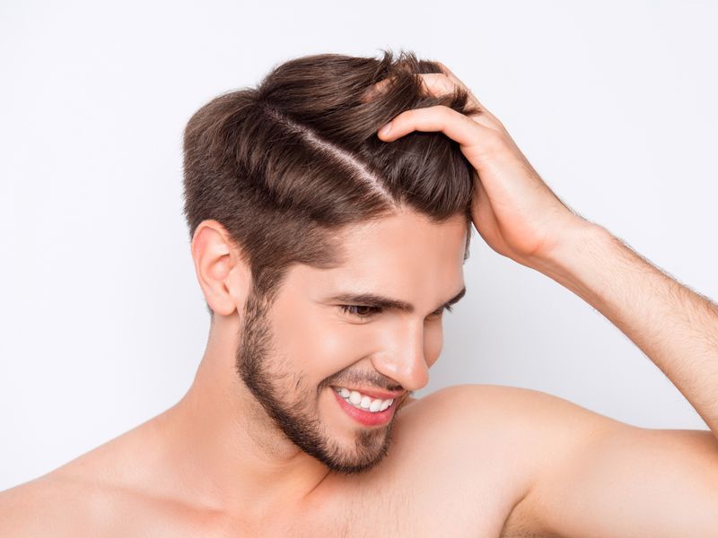 Polar hair care improving hair texture and natural shine
