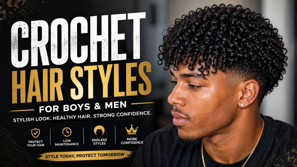 Crochet hair styles for boys with curly protective hairstyle in 2026