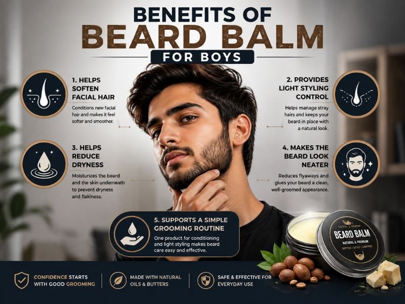 Benefits of beard balm for boys