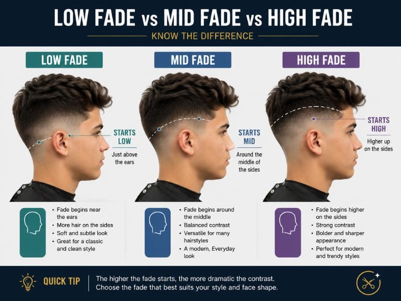 High fade starting point diagram