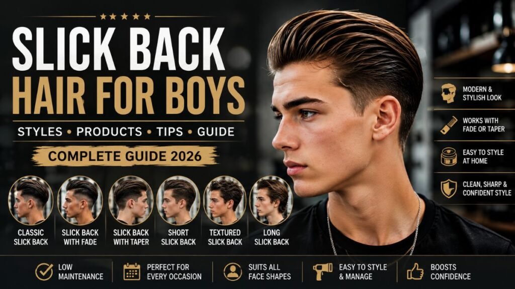 slick back hair for boys
