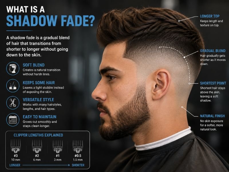 What is a shadow fade haircut