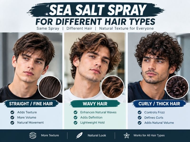 men with curly fine and thick hair textures