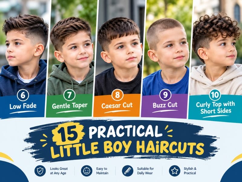 short fringe layered bowl and shaggy little boy haircuts]