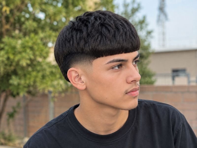 Traditional Edgar haircut for men